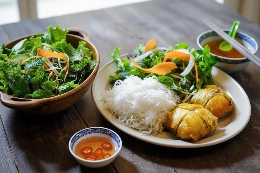 Nem cua bể, món ngon Hải Phòng hấp dẫn thực khách.